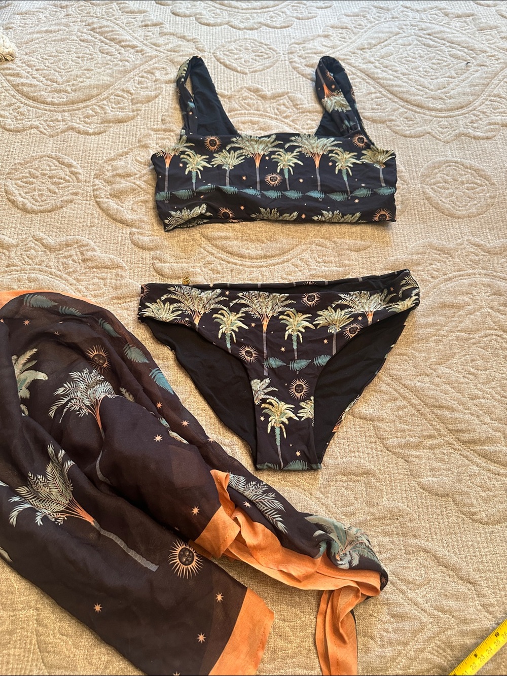 Malai reversible bikini with matching sarong